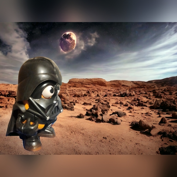 Star Wars Darth Vader Mr Potato Head Hasbro Figure - Picture 4 of 6